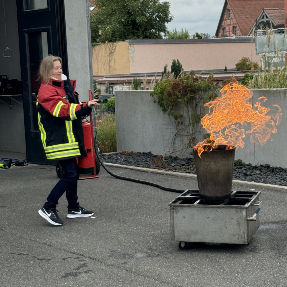 Brandschutzübung 2024